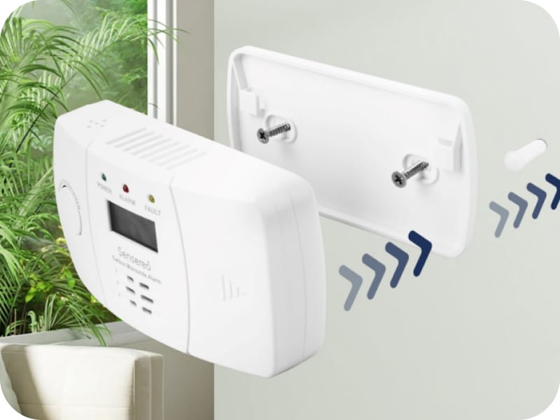 Installation tips for CO alarms