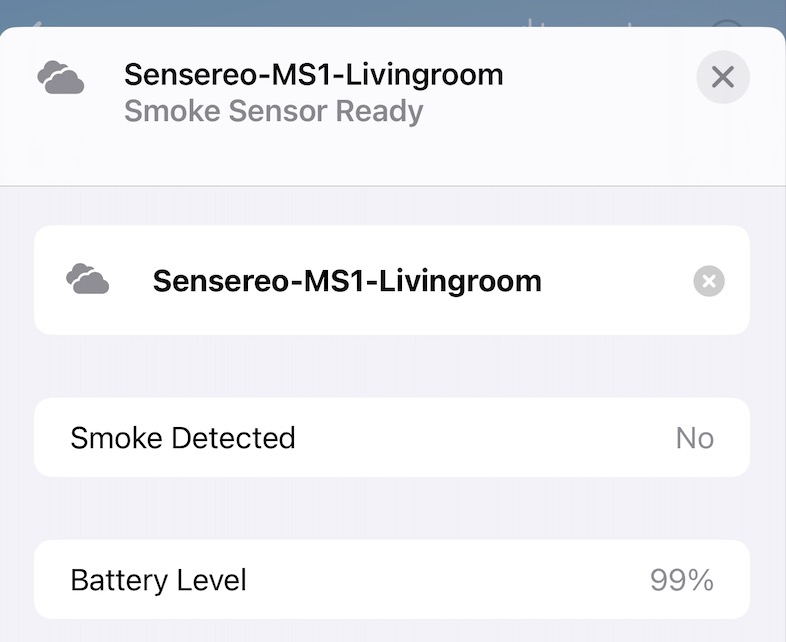 Sensereo Highlights MS1 Smart Smoke Detector Integration with iOS 18.4 HomeKit