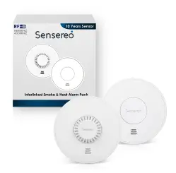 rf interlinked smoke detector