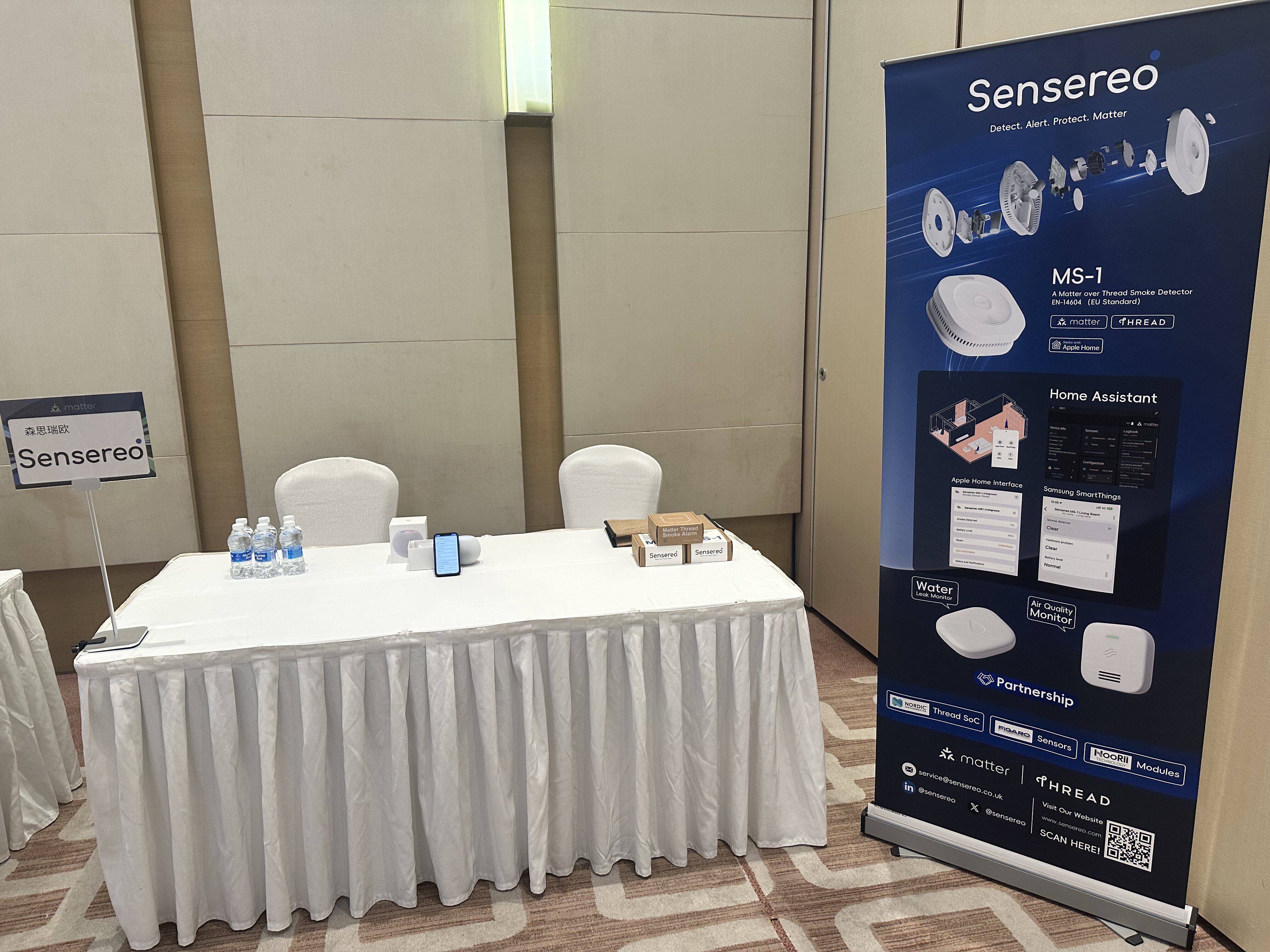 Sensereo Booth at Matter Open Day Guangzhou