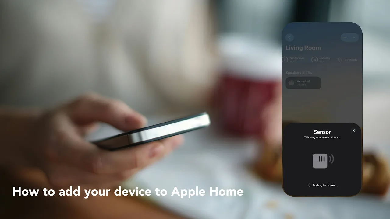 How to Pair Sensereo MSC-1 Matter Smoke and Carbon Monoxide Alarm with Apple Home