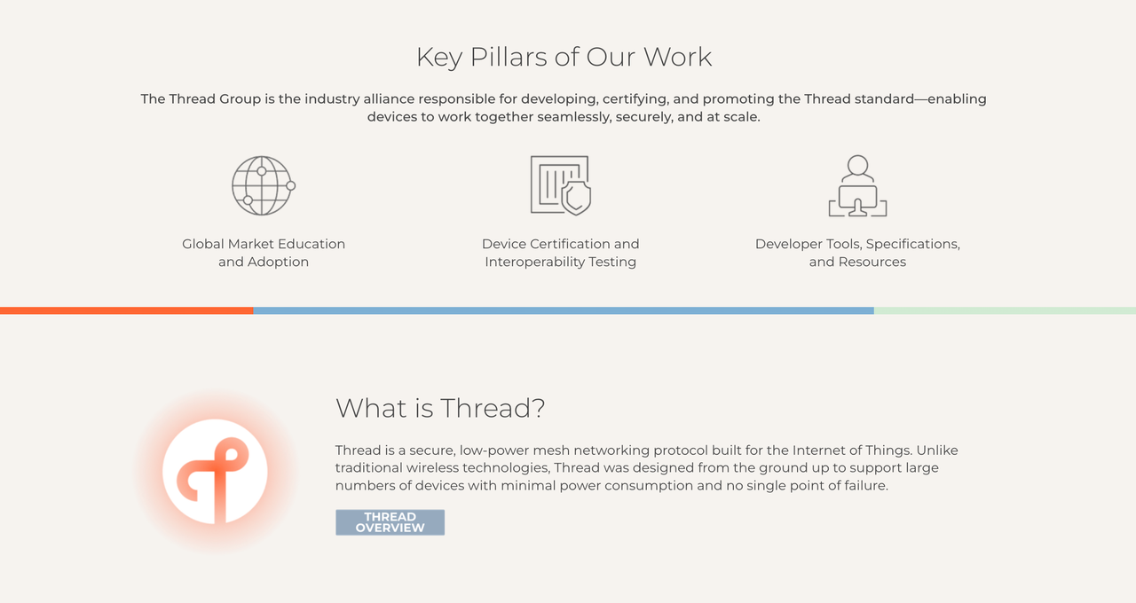 Key pillars behind the Sensereo Thread Group Innovation Enabler Award