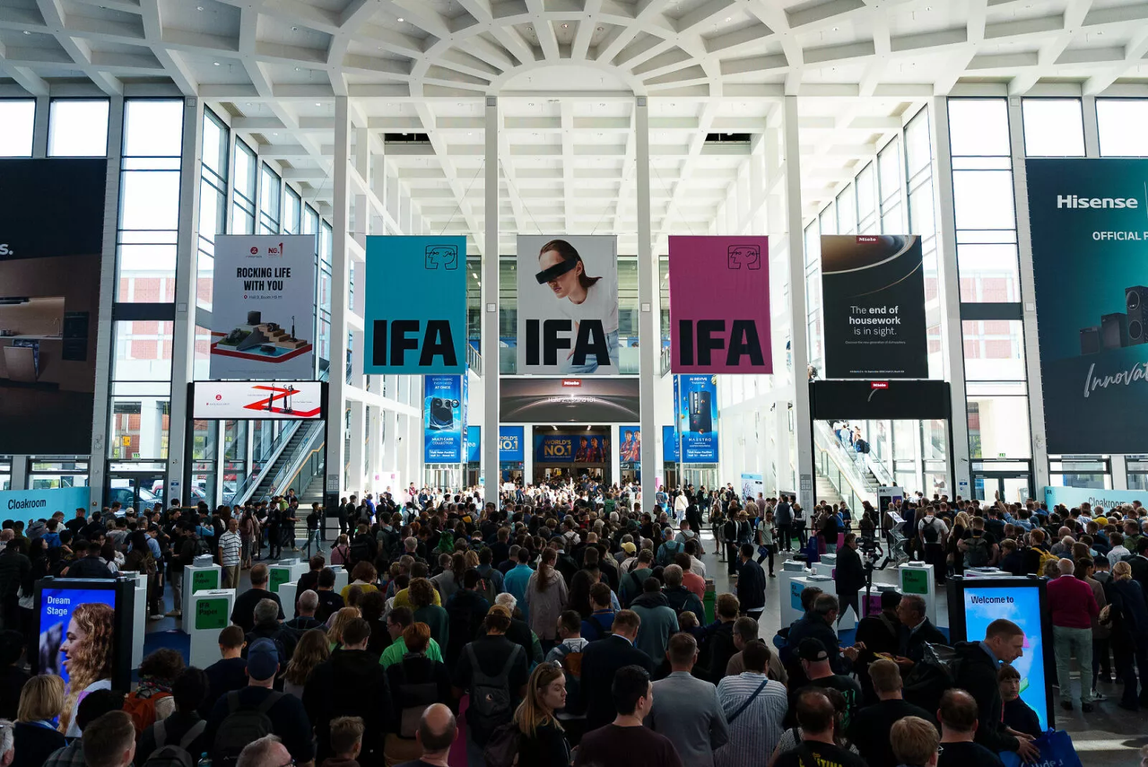Sensereo IFA 2026 booth welcoming media, influencers and smart home visitors
